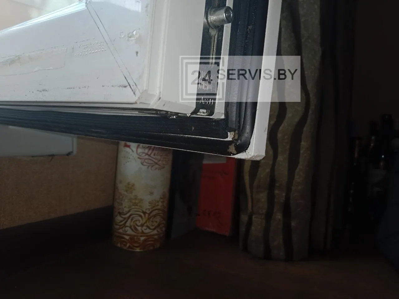 Замена уплотнителя на окнах в Боровлянах